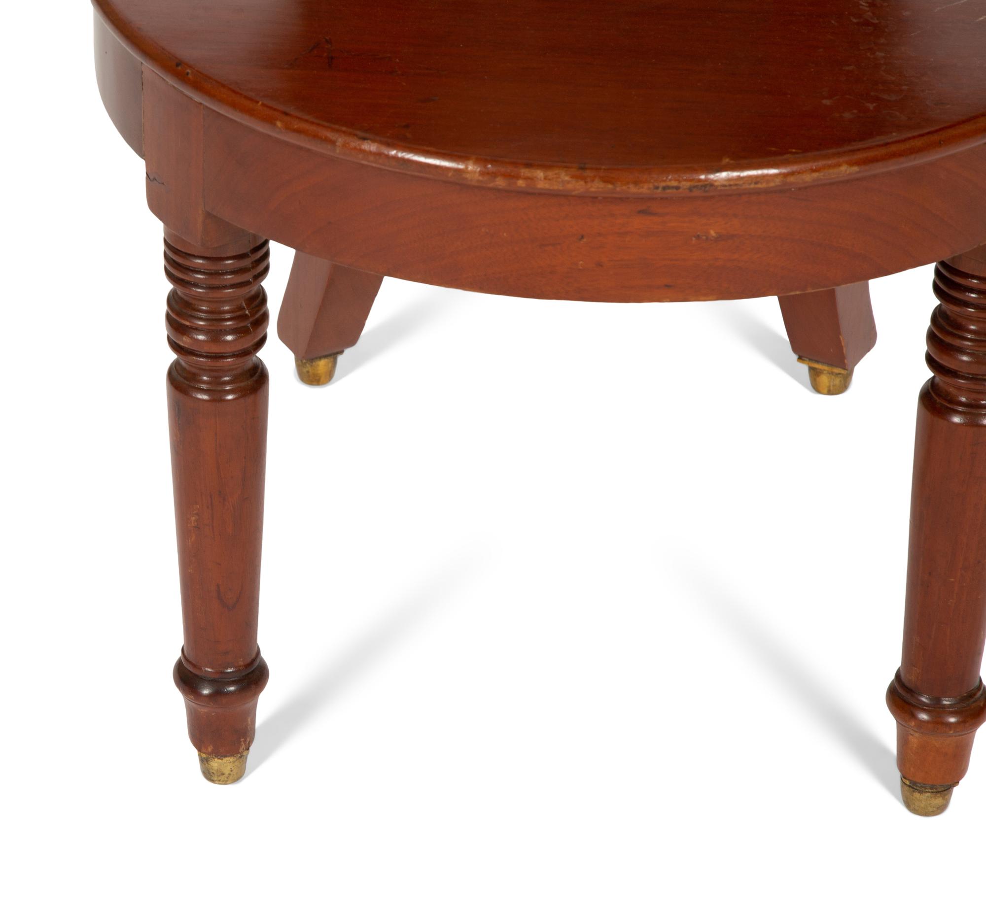 A French Mahogany Fauteuil de Bureau