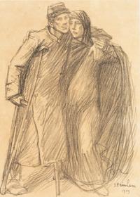 Théophile Alexandre Steinlen, (Swiss, 1859-1923), A group of fourty-eight works