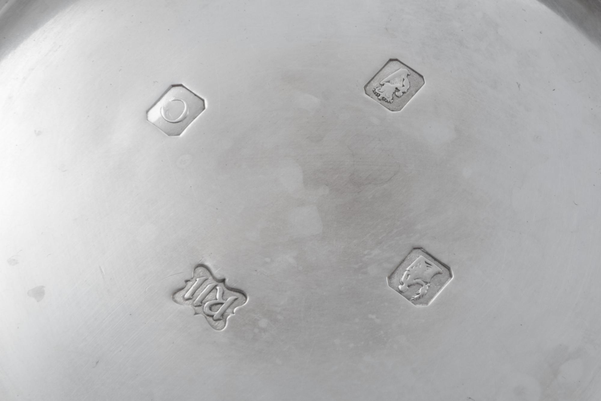 An Irish Silver Three-Piece Coffee Service
