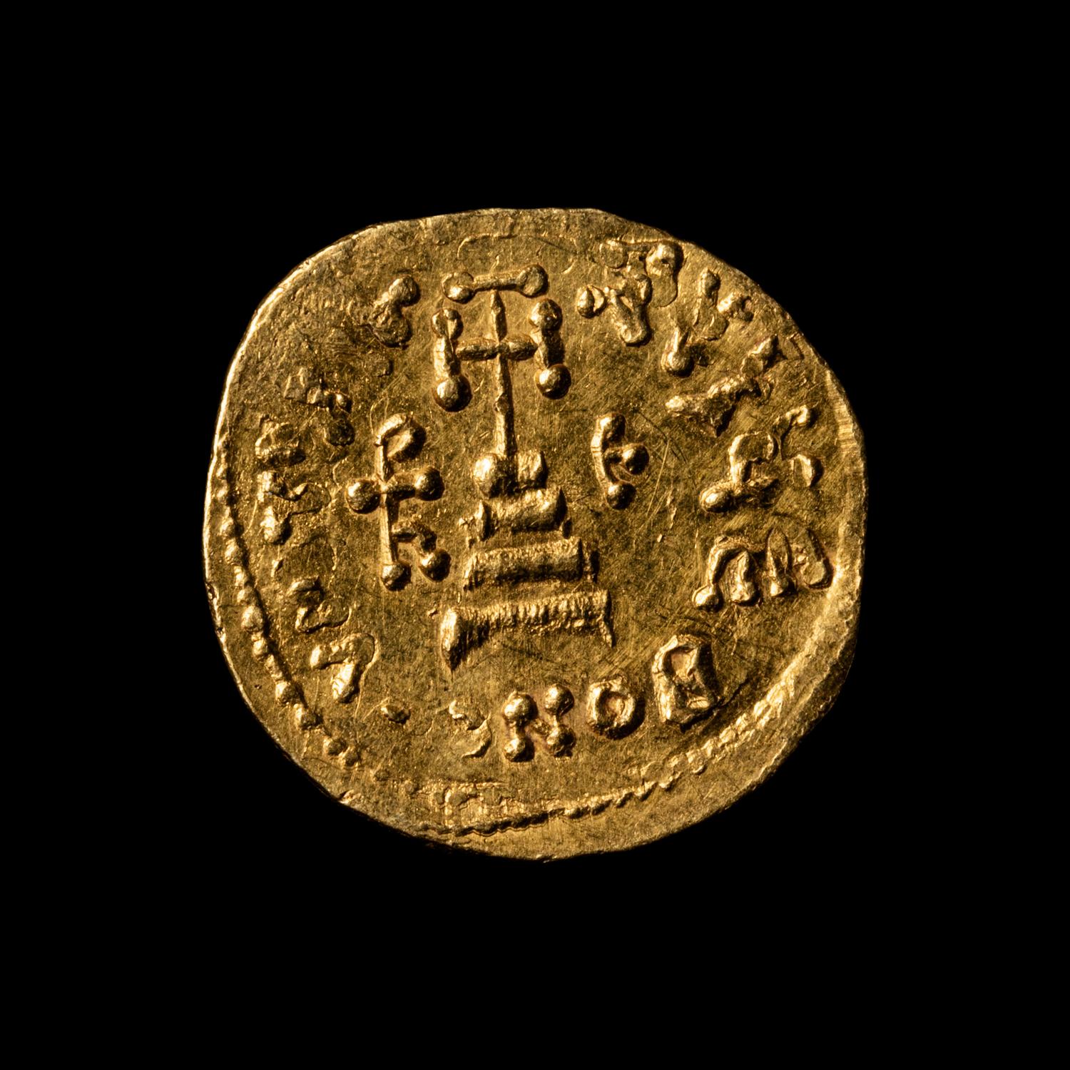 [ANCIENTS] BYZANTINE EMPIRE. Heraclius. Constantinople Mint (c. 610-641 AD). Av Solidus (4.5 g)