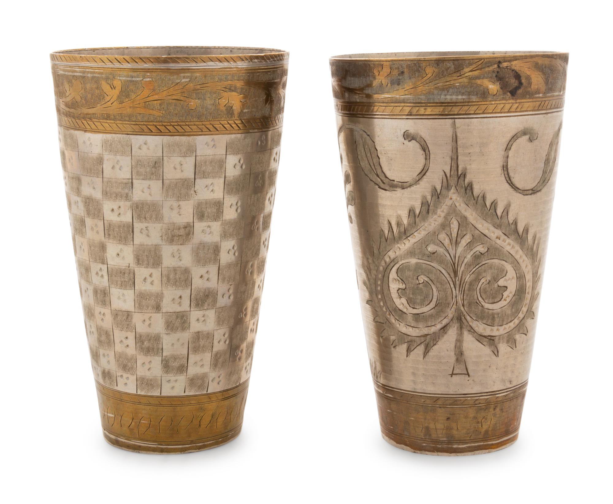 Nine Metal Decorative Articles