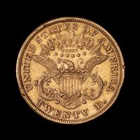 A United States 1873 Liberty Head $20 Gold Coin