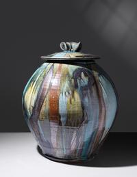 Monumental Lidded Vessel