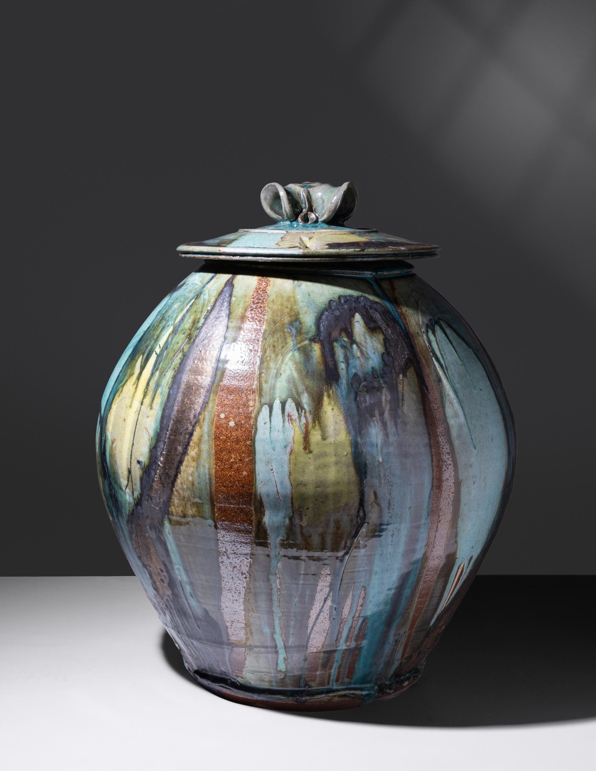 Monumental Lidded Vessel