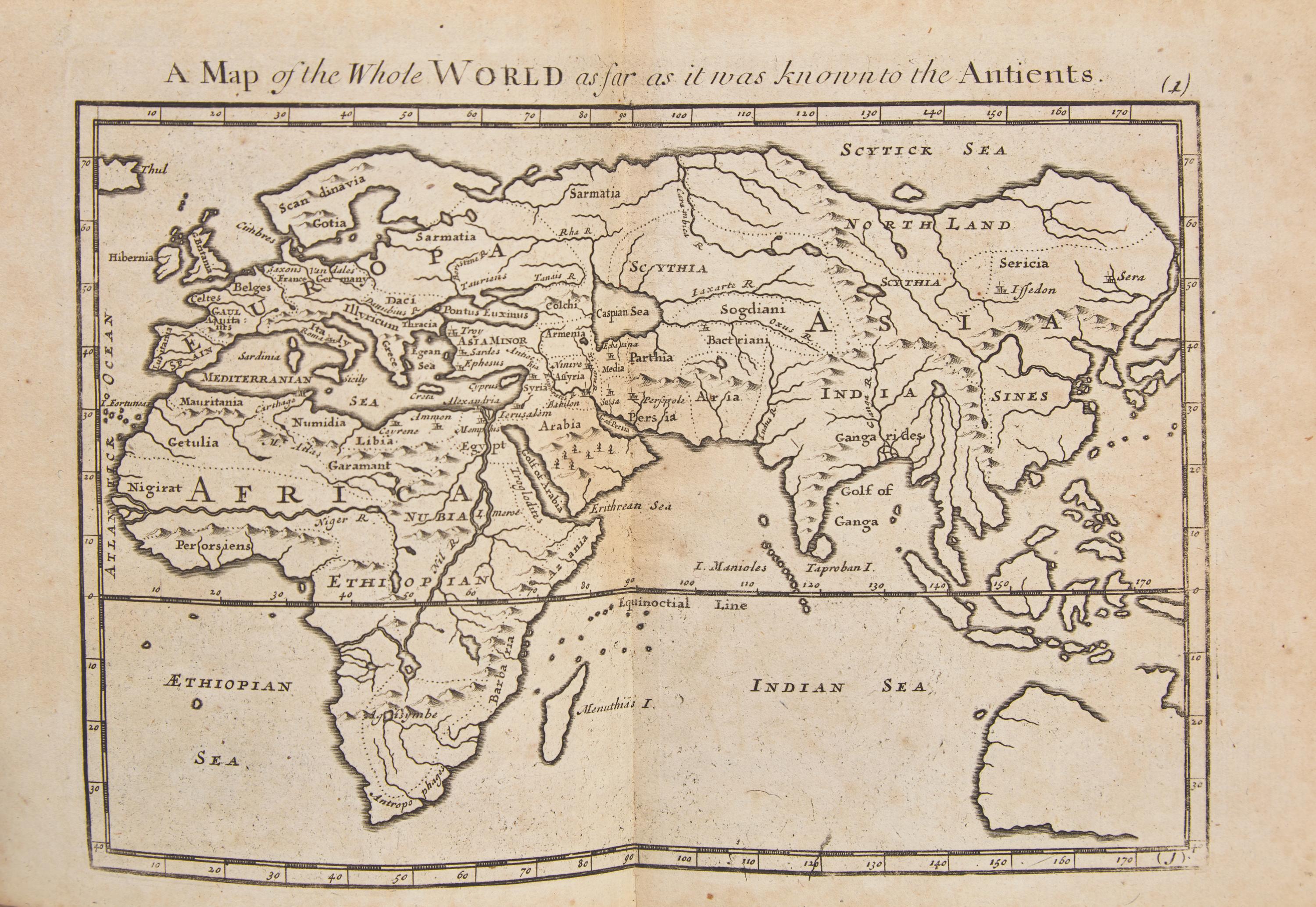 [Maps & Atlases] [Moll, Herman] Geographia Classica: The Geography of the Ancients...