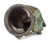 A Molded Copper Elephant-Form Toy Mold
