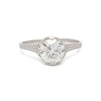 ART DECO, DIAMOND RING