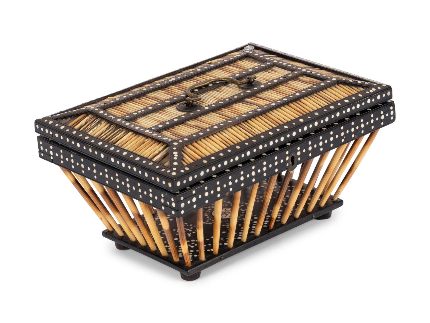 An Anglo-Indian Quill Box