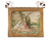 A Continental Wool Tapestry (20th Century)