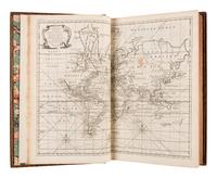 [TRAVEL & EXPLORATION]. -- HARRIS, John (1667?-1719). Navigantium atque Itinerantium Bibliotheca. Or, a Complete Collection of Voyages and Travels . London: Printed for T. Woodward, A. Ward, S. Birt, D. Browne, et al., 1744-1748.