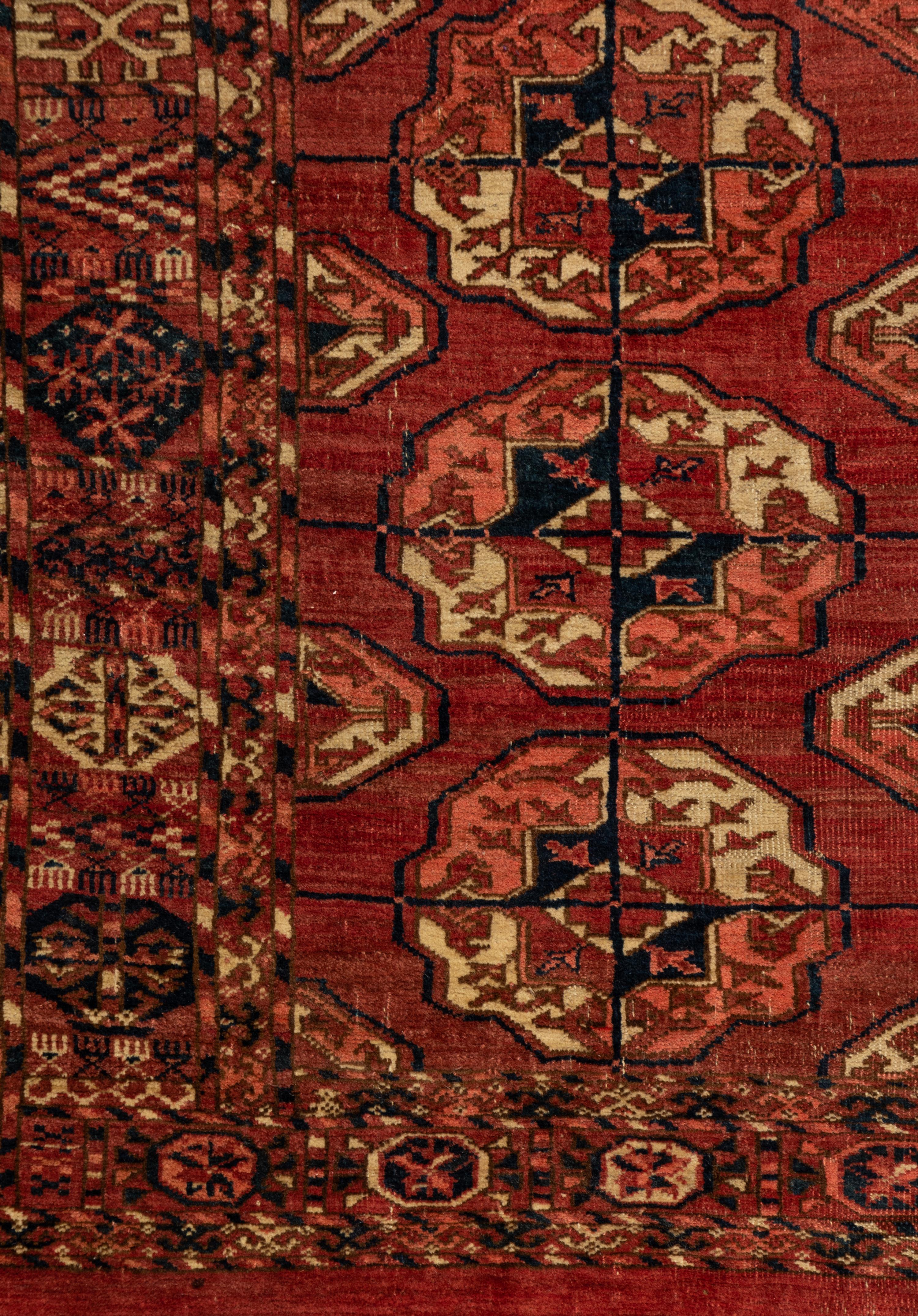 A Turkoman Wool Rug