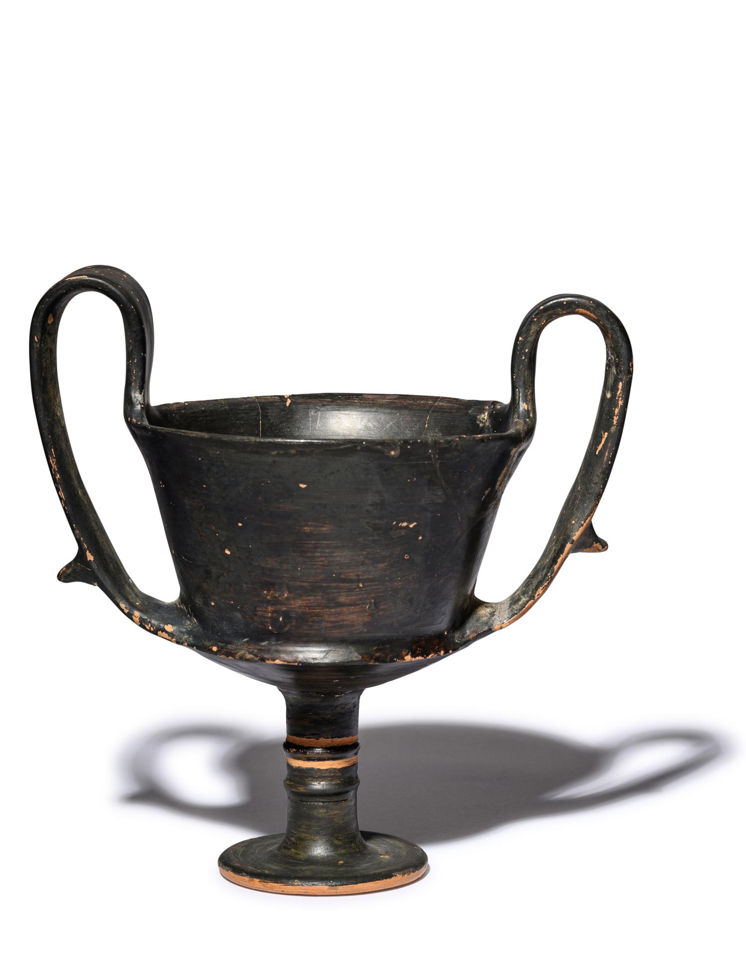 An Attic Black-Glazed Kantharos