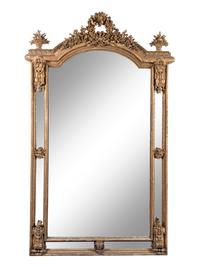 A Napoleon III Giltwood Mirror