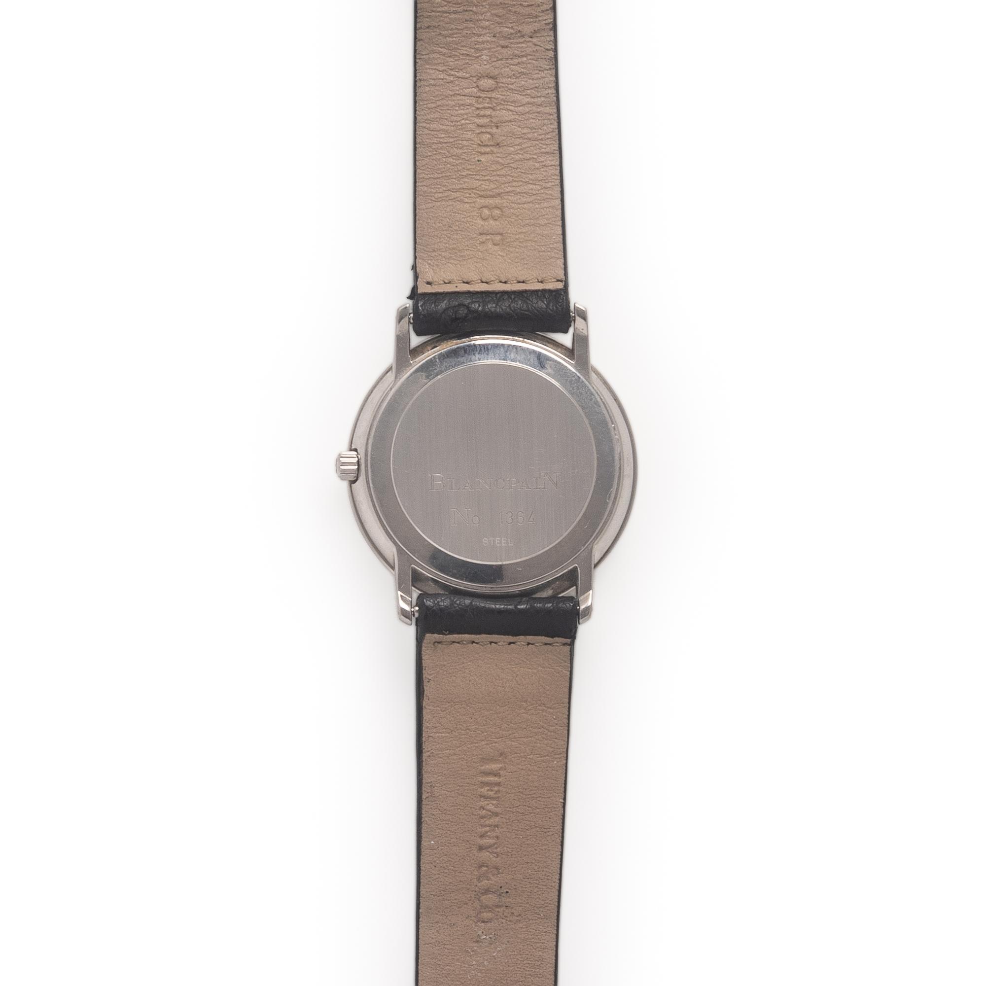 Blancpain, Stainless Steel 'Villeret' Ultra-Slim Automatic Watch