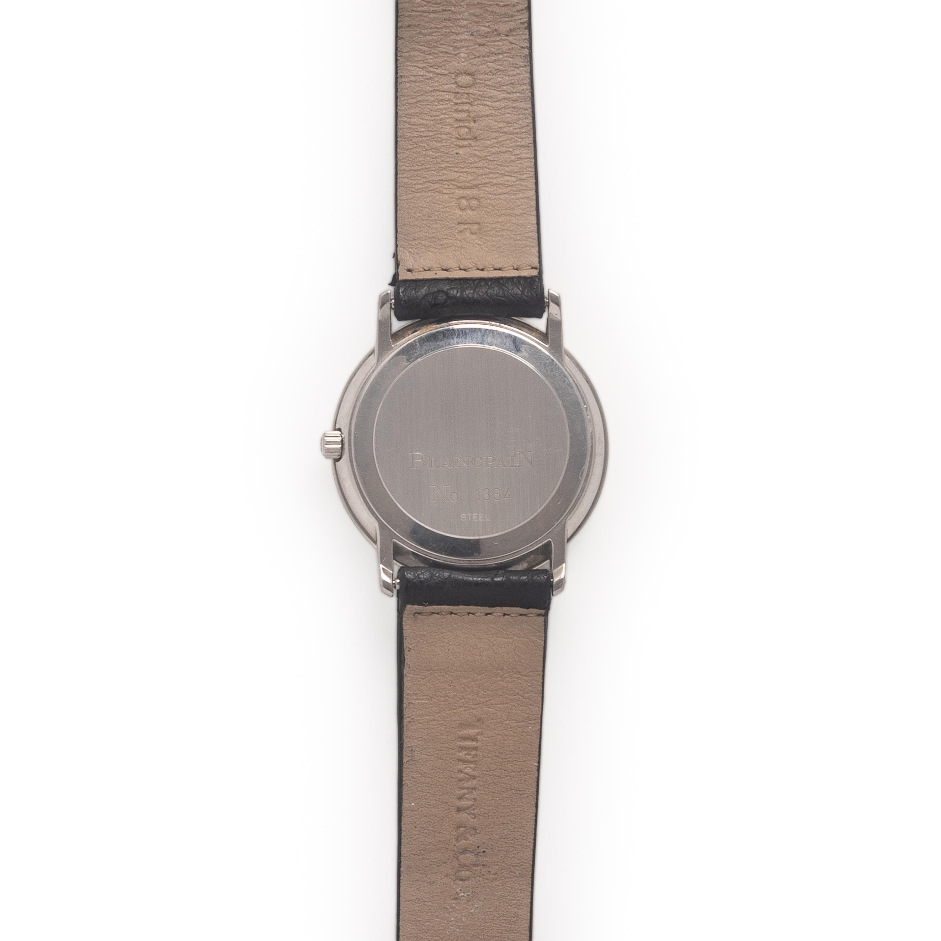 Blancpain, Stainless Steel 'Villeret' Ultra-Slim Automatic Watch