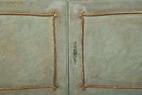 A Swedish Painted and Parcel Gilt Display Cabinet — EARLY 20TH CENTURY