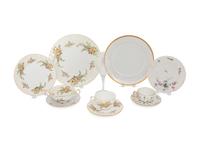 A Group of Porcelain Dinner Services
