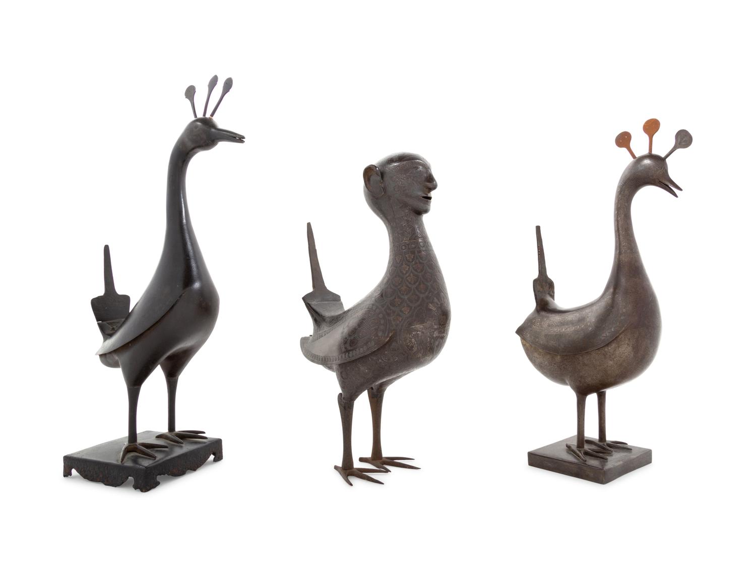 Three Qajar Figures