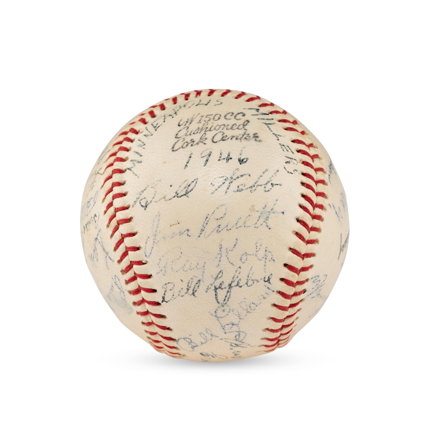 A 1946 Minneapolis Millers Team Signed Autograph Baseball