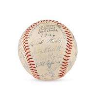 A 1946 Minneapolis Millers Team Signed Autograph Baseball