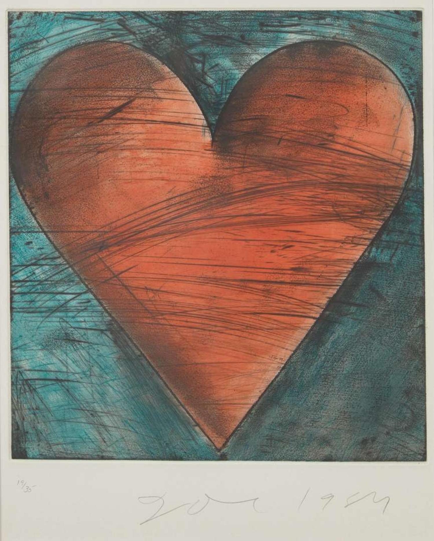 Jim Dine (American, b. 1935), The Philadelphia Heart