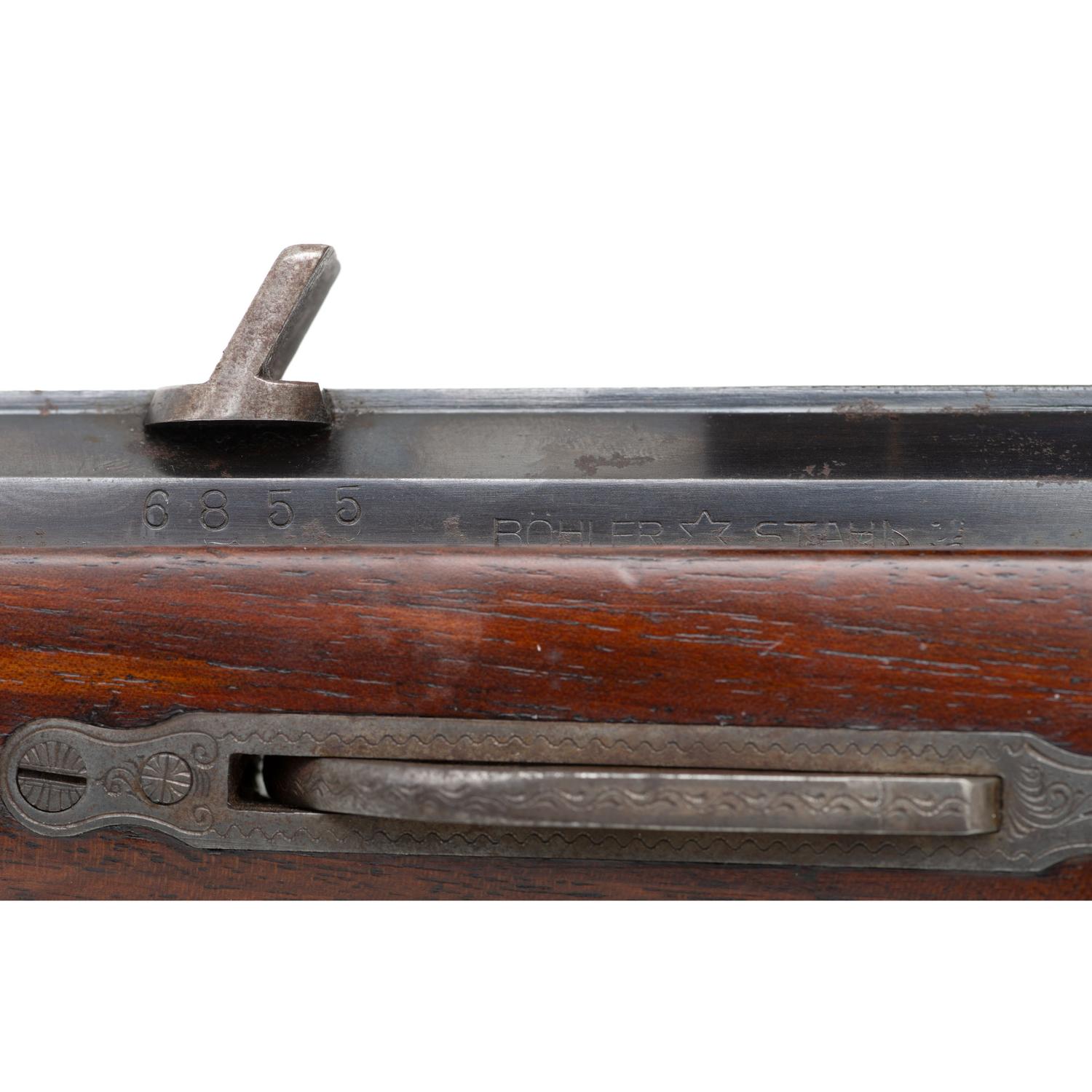 **L. Schiwy Half-Stock Mauser Rifle