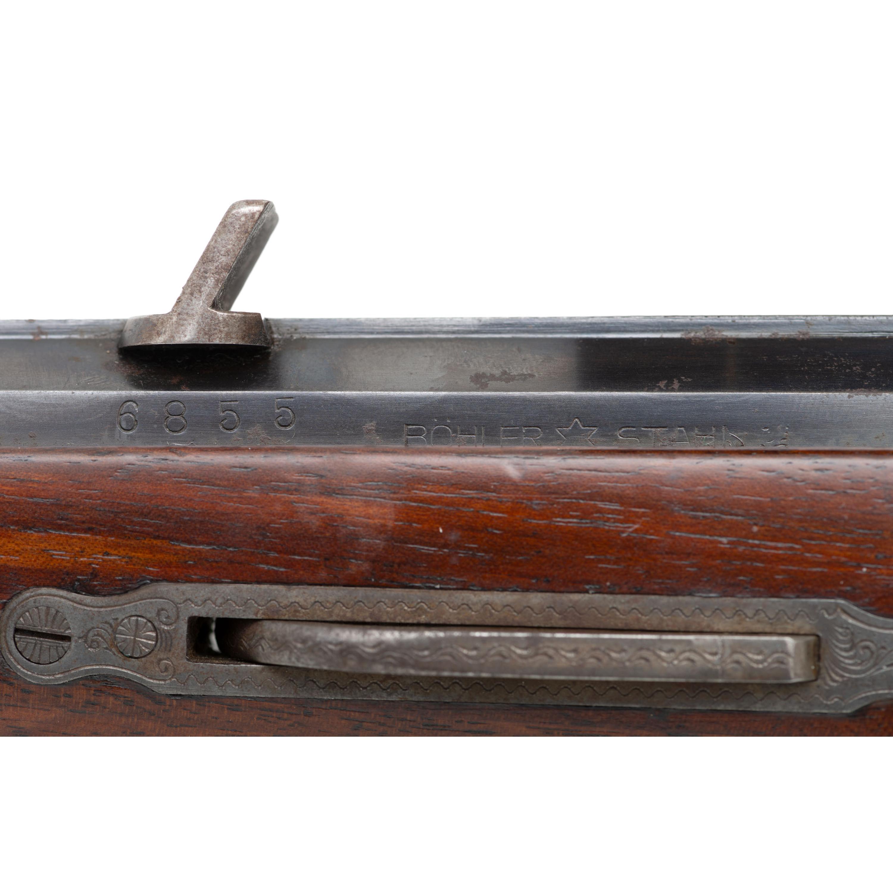 **L. Schiwy Half-Stock Mauser Rifle