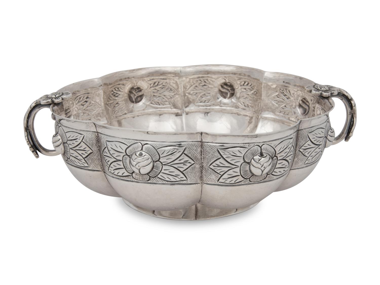 A Mexican Silver Bowl