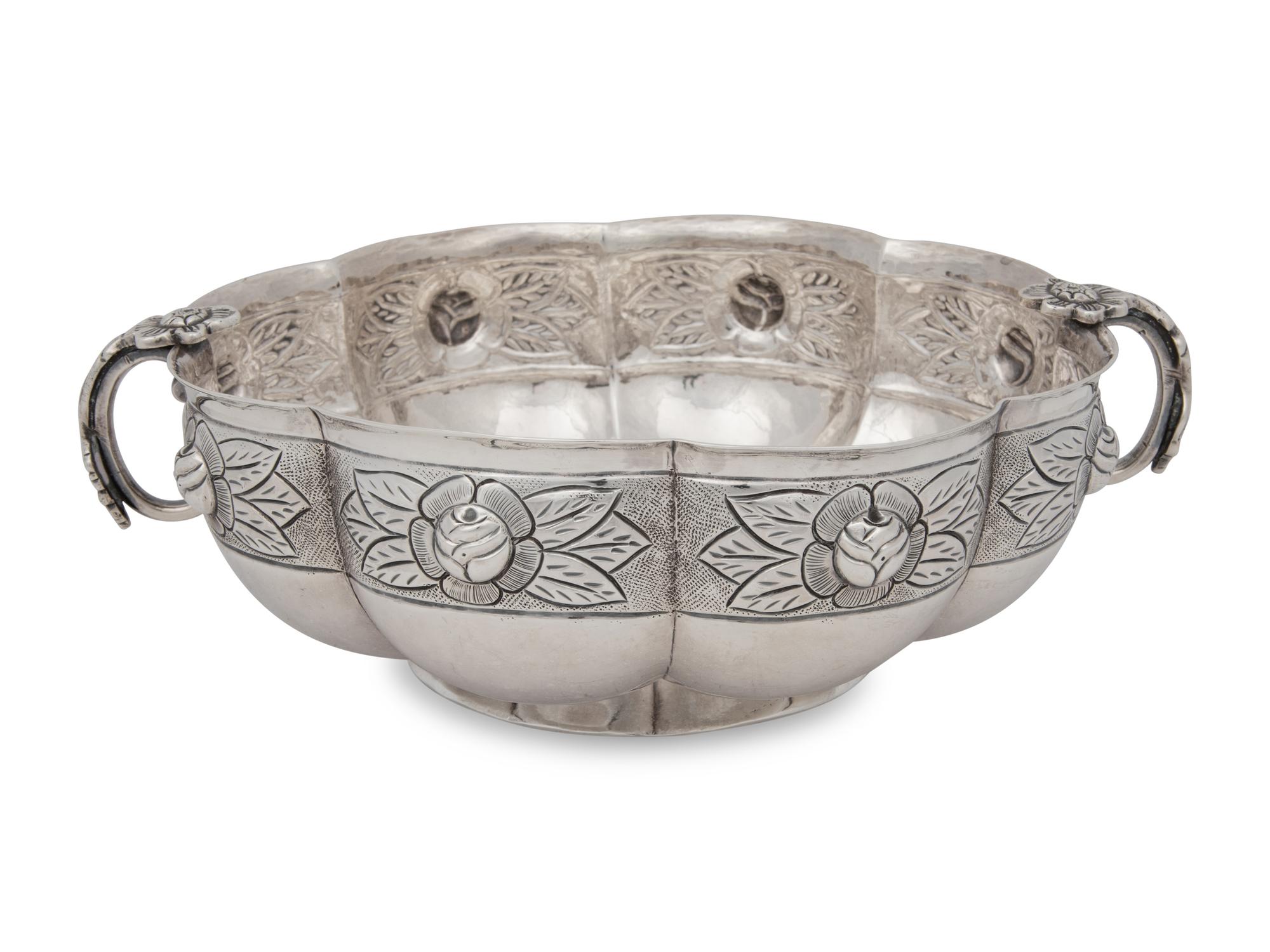 A Mexican Silver Bowl