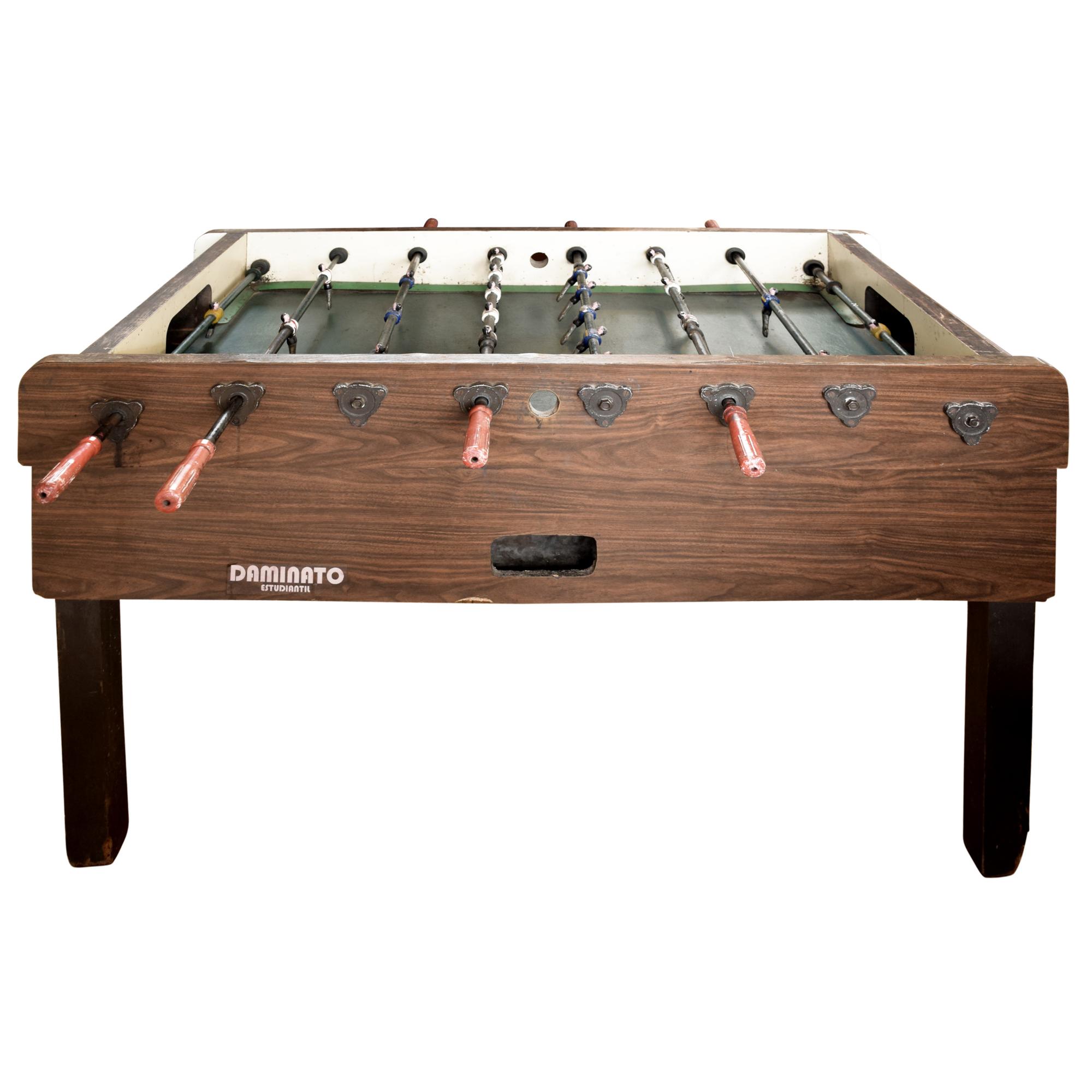 A Foosball Table 54" W x 28" D x 34.5" H — Argentina, Mid-20th Century