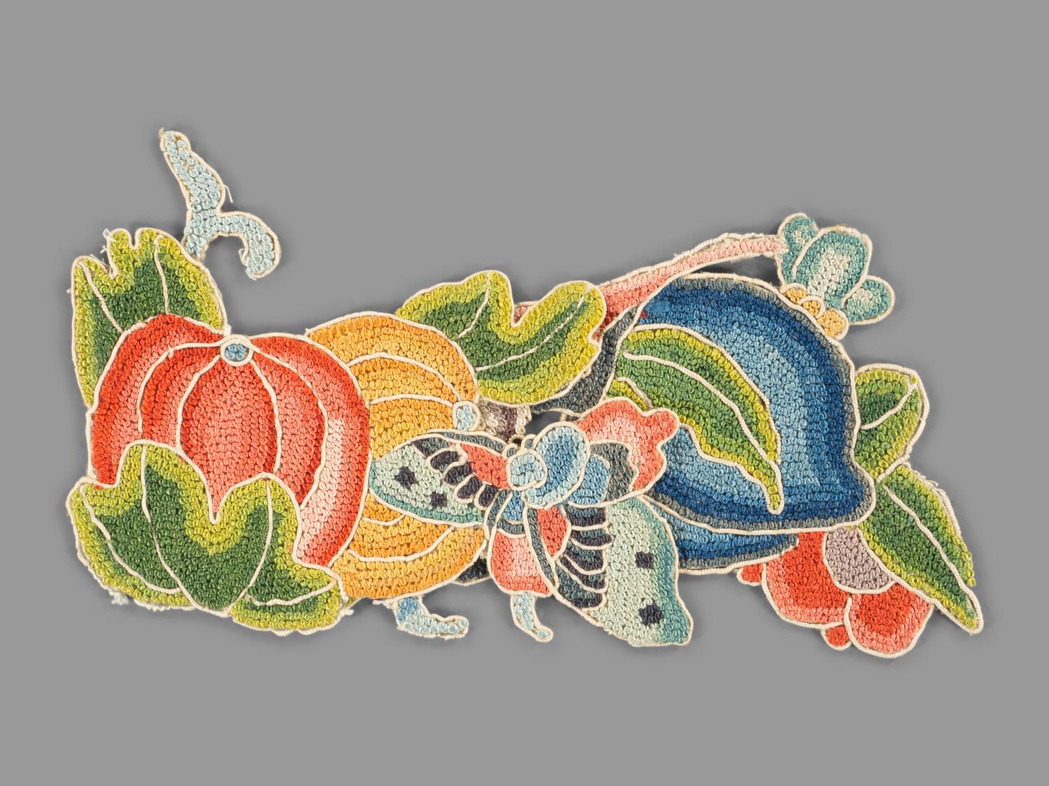 18 Chinese Embroidered Silk Textiles