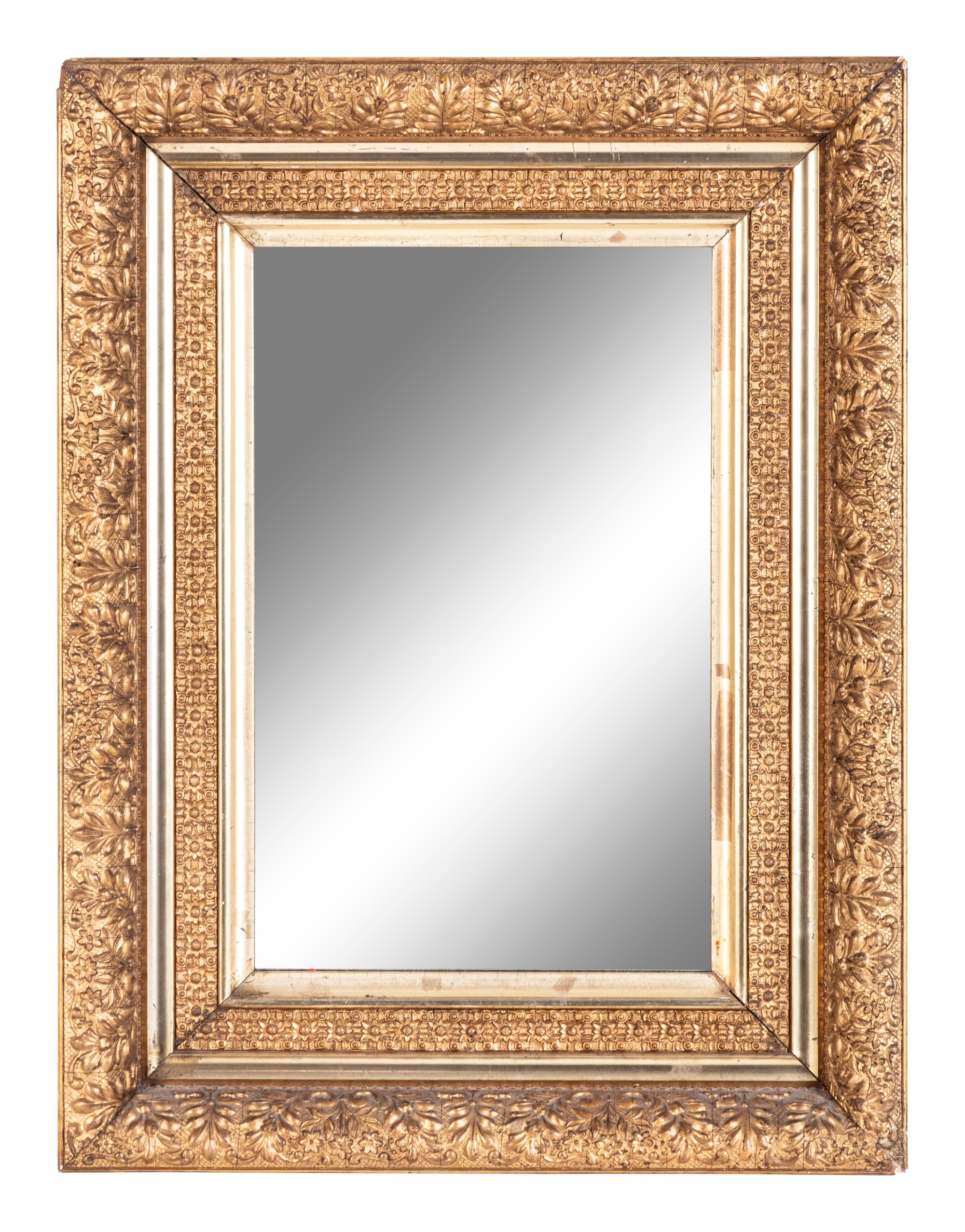 A Continental Giltwood Mirror