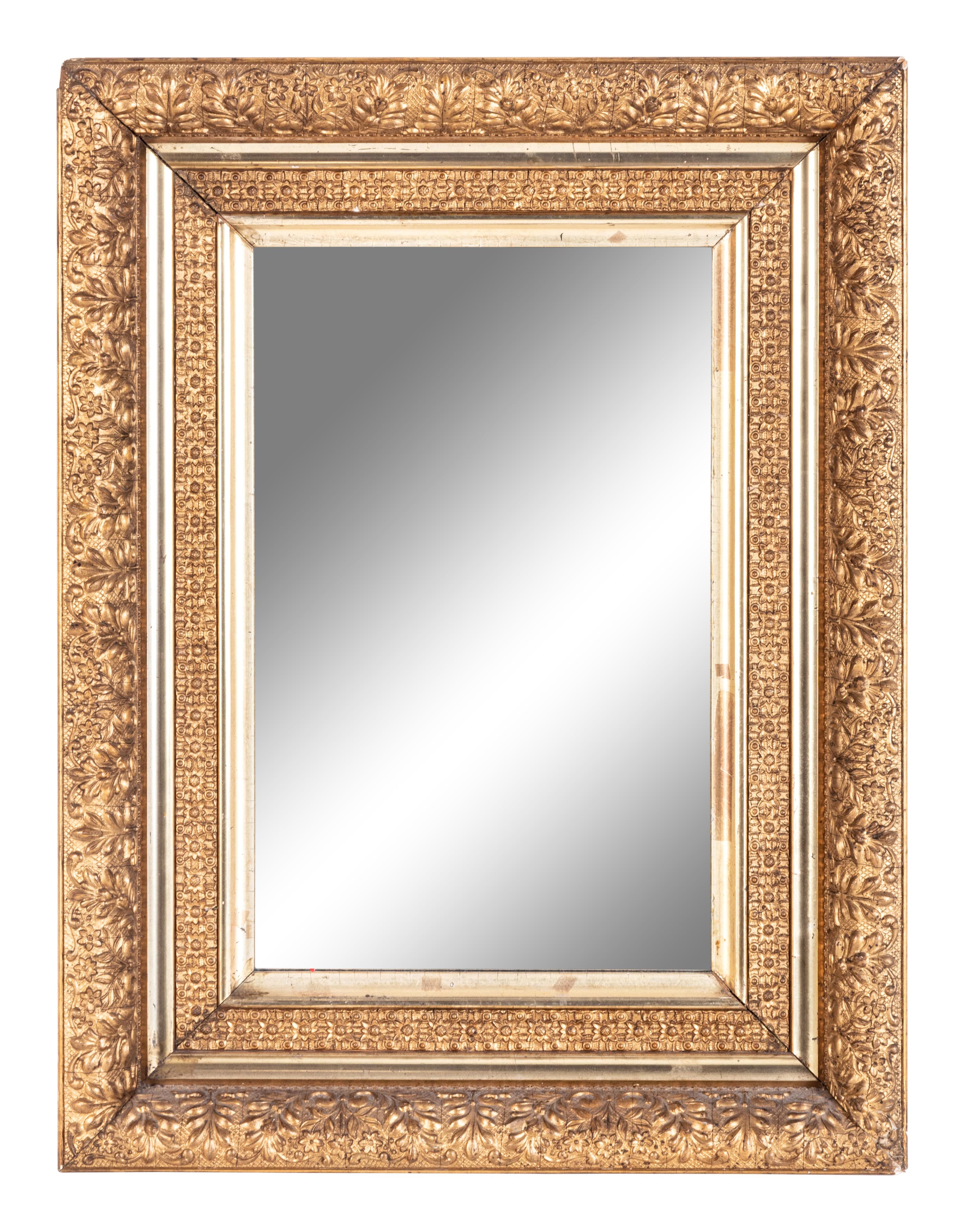 A Continental Giltwood Mirror
