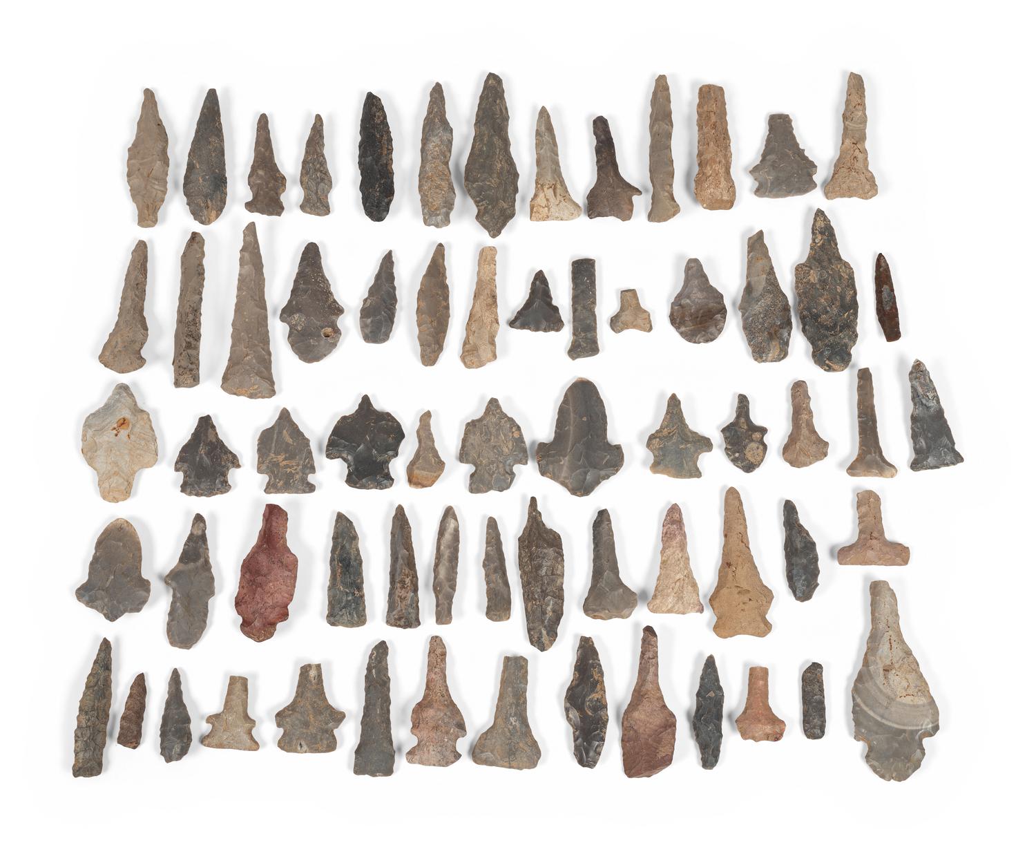 A Group of Drills and Drill Fragments
