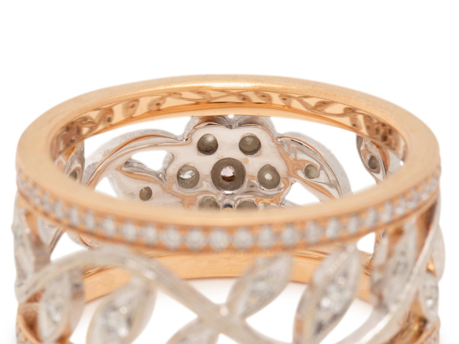 DIAMOND AND COLORED DIAMOND RING