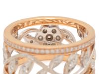 DIAMOND AND COLORED DIAMOND RING