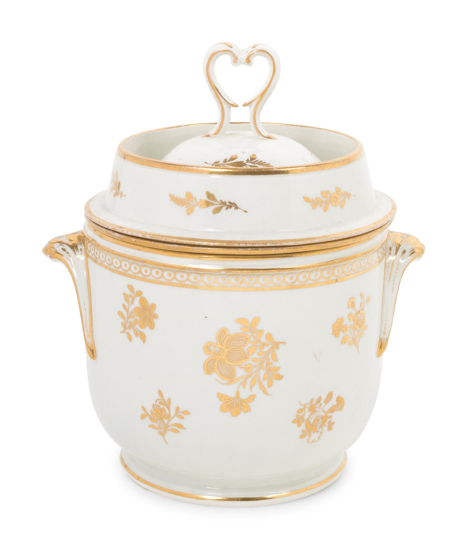 An English Porcelain Cooler
