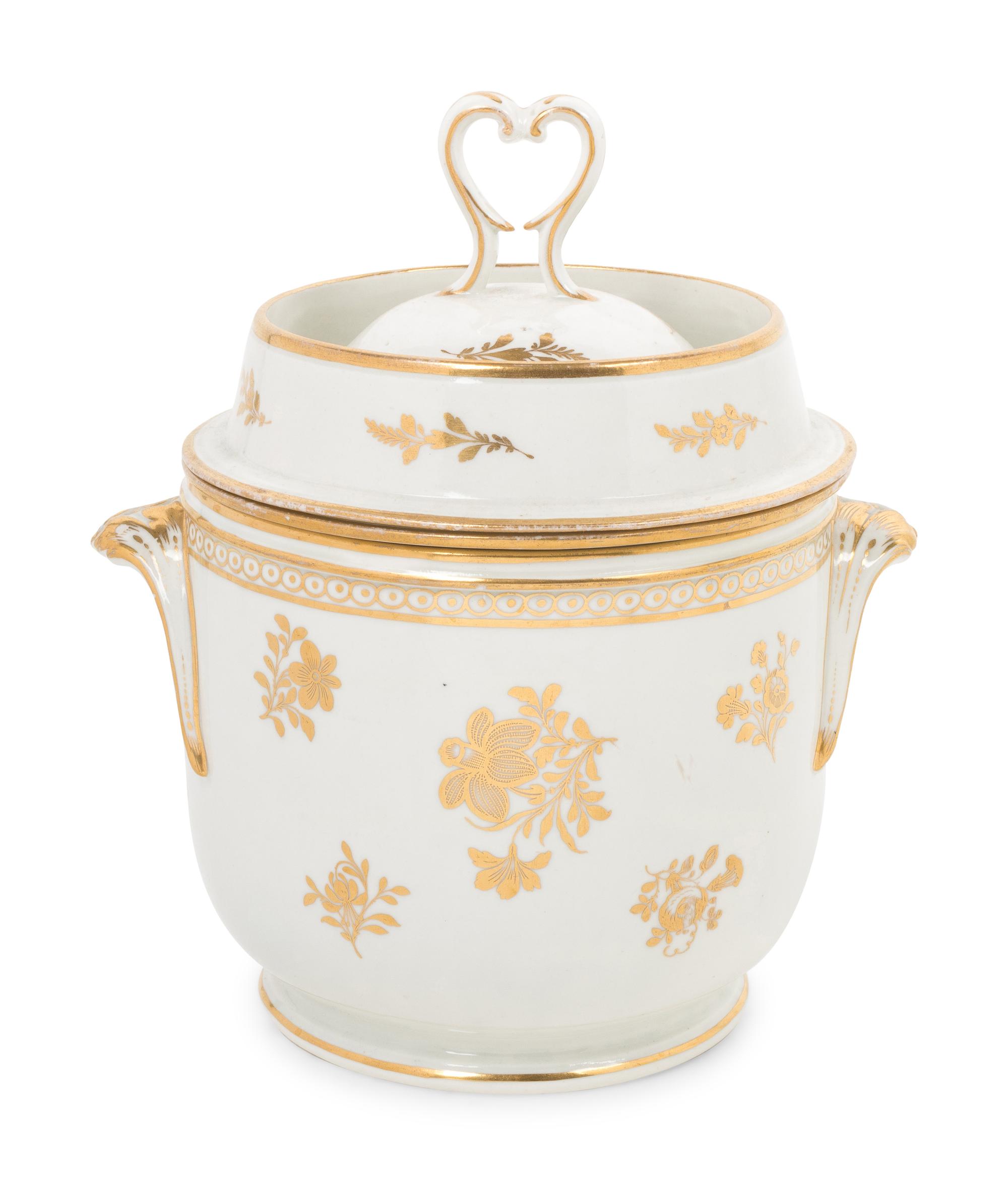 An English Porcelain Cooler