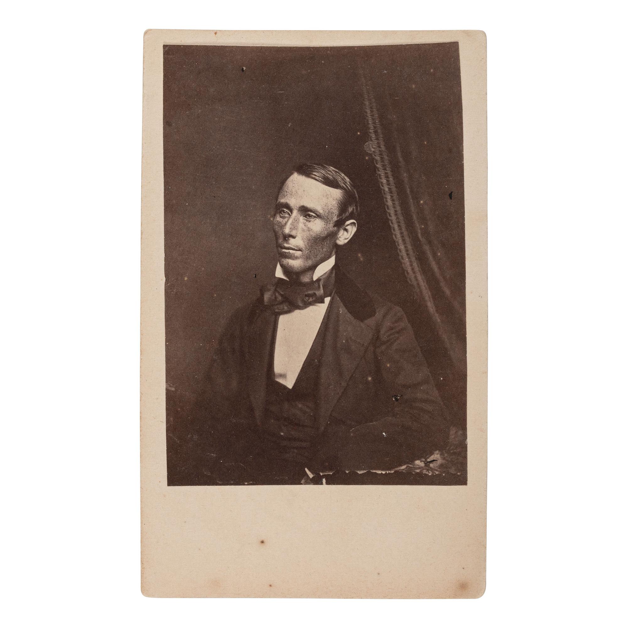 [Americana] (Walker, William). Carte de Visite