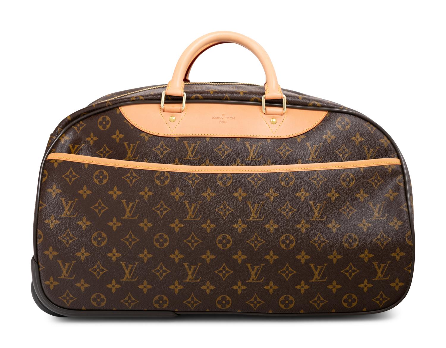 Louis Vuitton Monogram Eloe 50 Rolling Duffle Bag, 2011