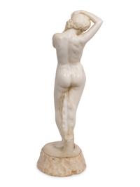 An Alabaster Sculpture of Venus