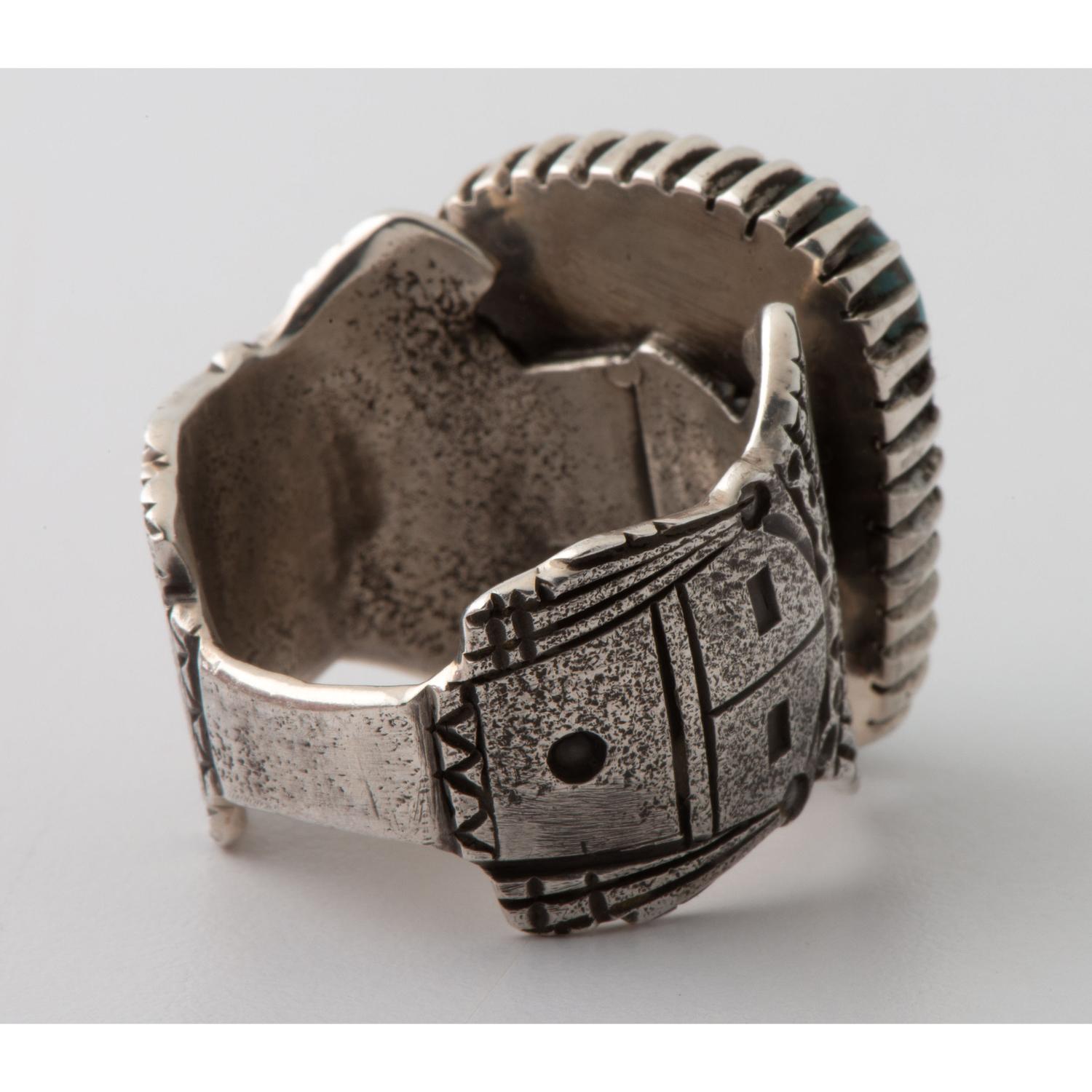Silver and Turquoise Ring