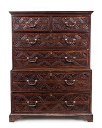 A Charles II Style Chest of Drawers — LATE 19TH CENTURY