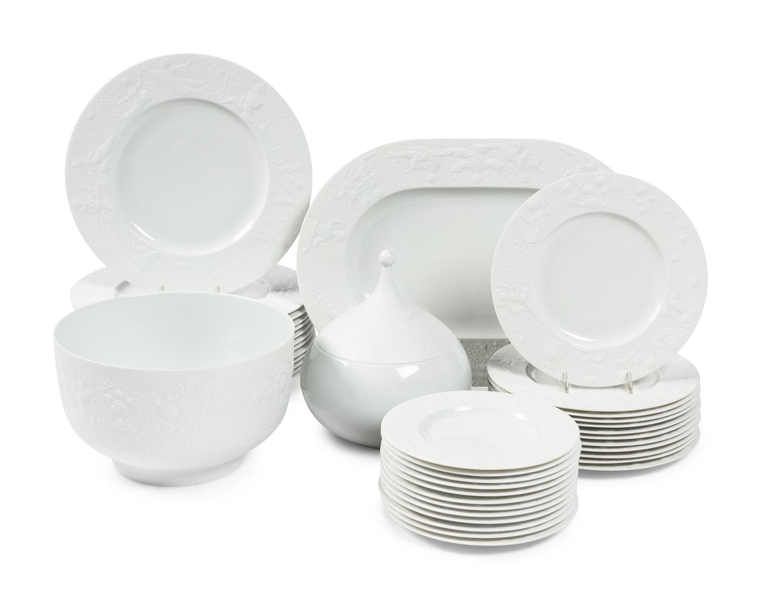 A Rosenthal Magic Flute Porcelain Dinner Service