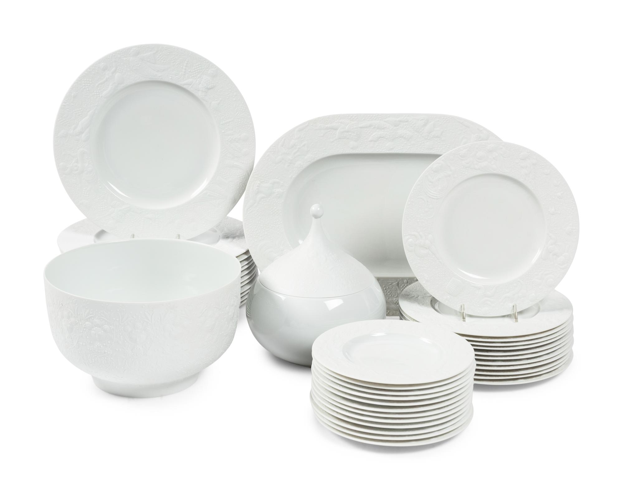 A Rosenthal Magic Flute Porcelain Dinner Service