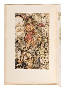 [RACKHAM, Arthur (1867-1939), illustrator]. BROWNING, Robert (1812-1889). The Pied Piper of Hamelin. London: George G. Harrap & Co., 1934.