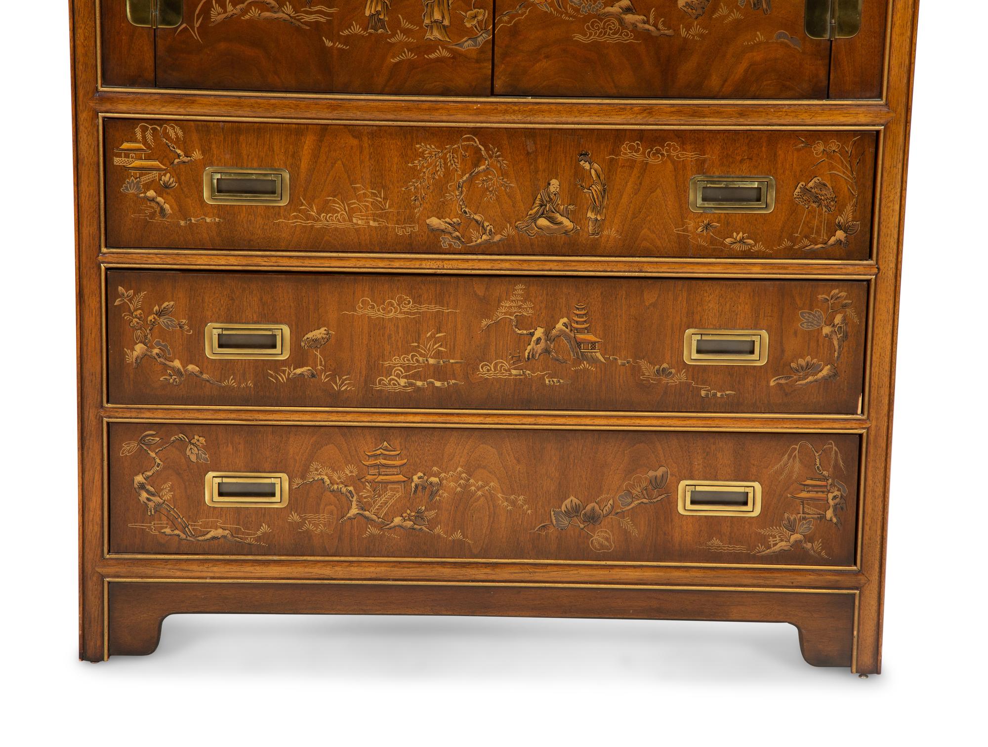 A Drexel Heritage Dynasty Armoire