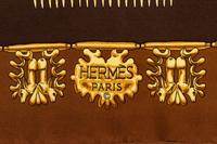 Four Vintage Designer Scarves,1960-70s: Hermès, YSL, Ungaro