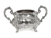 A Victorian Silver Four-Piece Tea and Coffee Service