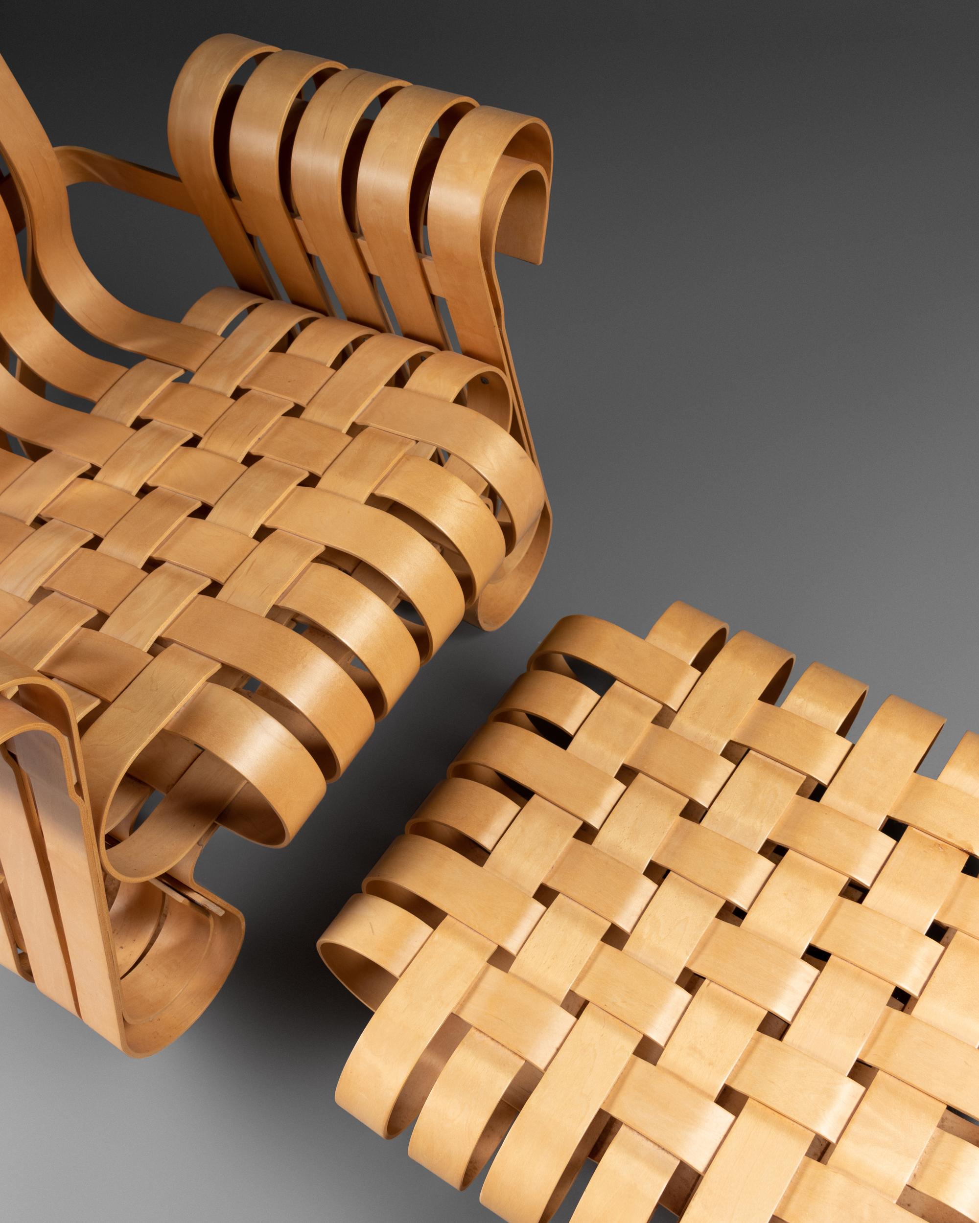 Power Play Lounge Chair and Ottoman, Knoll, USA